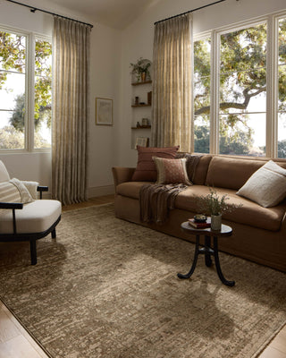 Loloi Haywood HYD-01 Sage/Sand Area Rug Lifestyle Image Feature
