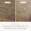 Loloi Haywood HYD-02 Pebble/Charcoal Area Rug Lifestyle Image Feature