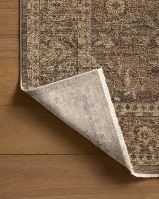 Loloi II Haywood HYD-02 Pebble/Charcoal Area Rug Backing Image
