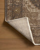 Loloi II Haywood HYD-03 Charcoal/Mocha Area Rug Backing Image