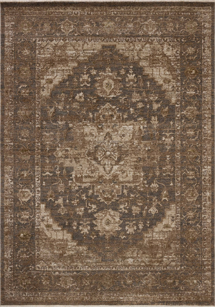 Loloi II Haywood HYD-03 Charcoal/Mocha Area Rug main image