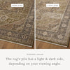 Loloi Haywood HYD-03 Moss/Charcoal Area Rug Lifestyle Image Feature