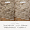Loloi Haywood HYD-03 Natural/Bark Area Rug Lifestyle Image Feature