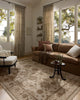 Loloi II Haywood HYD-04 Ivory/Taupe Area Rug Lifestyle Image Feature