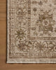 Loloi II Haywood HYD-04 Ivory/Taupe Area Rug Corner Image