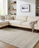 Livabliss Hazar HZA-2302 Taupe Area Rug Room Scene