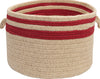 Colonial Mills Cabin Stripe Storage I578 Sangria