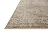 Ida IDA-01 Taupe/Multi Area Rug by Chris Loves Julia X Loloi Corner Image