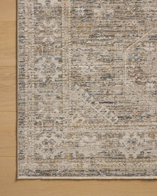 Ida IDA-01 Taupe/Multi Area Rug by Chris Loves Julia X Loloi Corner Image