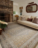 Ida IDA-02 Stone/Gold Area Rug by Chris Loves Julia X Loloi Lifestyle Image Feature