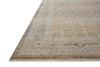 Ida IDA-02 Stone/Gold Area Rug by Chris Loves Julia X Loloi Corner Image