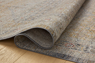 Ida IDA-02 Stone/Gold Area Rug by Chris Loves Julia X Loloi Pile Image