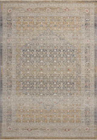 Ida IDA-02 Stone/Gold Area Rug by Chris Loves Julia X Loloi main image