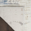 CK022 Infinity IFN06 Ivory Grey Blue Area Rug by Calvin Klein Corner Image