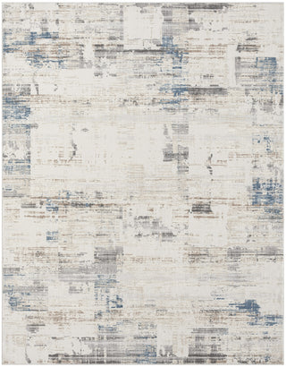 CK022 Infinity IFN06 Ivory Grey Blue Area Rug by Calvin Klein Main Image