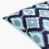 Surya Ikat Luxe IKL-001 Pale Blue Corner Shot