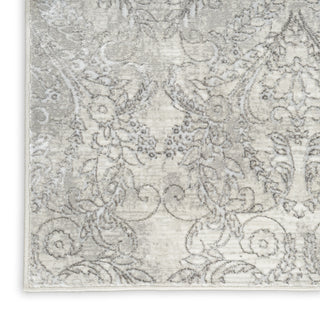 Nourison Iliana ILI01 Light Grey Area Rug by Inspire Me! Home D�cor Texture Image
