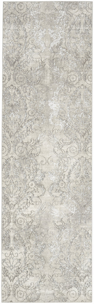 Nourison Iliana ILI01 Light Grey Area Rug by Inspire Me! Home D�cor Main Image
