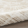 Nourison Iliana ILI02 Ivory Grey with Gold Accents Area Rug by Inspire Me! Home D�cor Corner Image