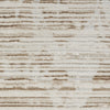 Nourison Iliana ILI02 Ivory Grey with Gold Accents Area Rug by Inspire Me! Home D�cor Swatch Image
