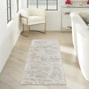 Nourison Iliana ILI02 Ivory Grey with Gold Accents Area Rug by Inspire Me! Home D�cor Corner Image