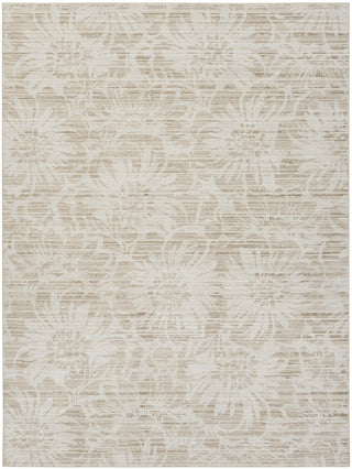 Nourison Iliana ILI02 Ivory Grey with Gold Accents Area Rug by Inspire Me! Home D�cor Main Image