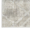 Nourison Sparkle ILI03 Grey Area Rug Corner Image