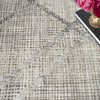 Nourison Sparkle ILI03 Grey Area Rug Texture Image