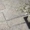 Nourison Sparkle ILI03 Grey Area Rug Texture Image
