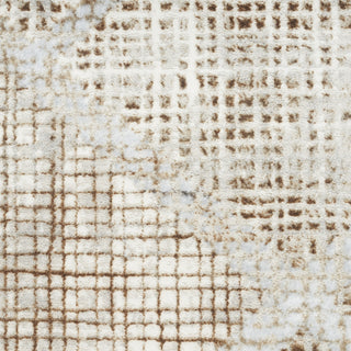 Nourison Sparkle ILI03 Grey Mocha Area Rug Corner Image