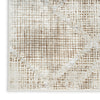 Nourison Sparkle ILI03 Grey Mocha Area Rug Corner Image