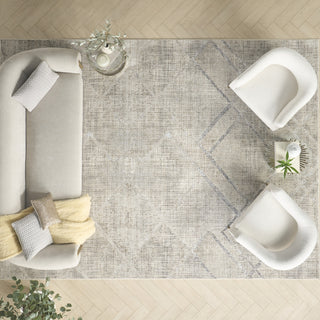 Nourison Sparkle ILI03 Grey Area Rug Room Image Feature