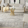 Nourison Sparkle ILI03 Grey Area Rug Room Image Feature