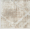 Nourison Sparkle ILI03 Grey Mocha Area Rug Corner Image