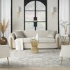 Nourison Sparkle ILI03 Grey Mocha Area Rug Room Image Feature