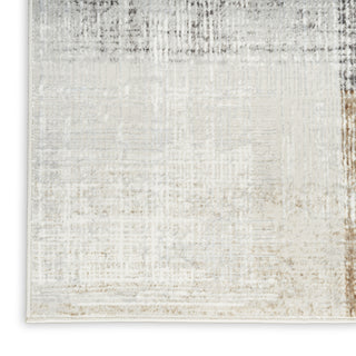 Nourison Sparkle ILI04 Grey Area Rug Corner Image