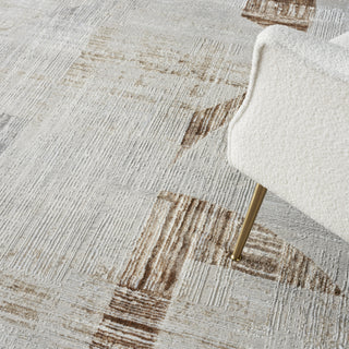 Nourison Sparkle ILI04 Grey Area Rug Texture Image