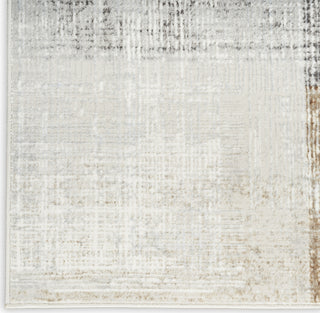 Nourison Sparkle ILI04 Grey Area Rug Corner Image