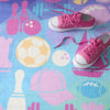 Nourison Imagination IMA07 Purple Area Rug Texture Image