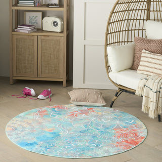 Nourison Imagination IMA11 Multicolor Area Rug Swatch Image