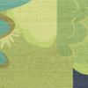 Nourison Imagination IMA13 Navy Multicolor Area Rug Corner Image