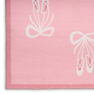 Nourison Imagination IMA14 Pink Area Rug Texture Image