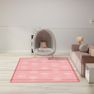 Nourison Imagination IMA14 Pink Area Rug Room Image Feature