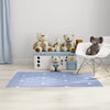Nourison Imagination IMA15 Blue Machine Washable Area Rug Room Image Feature