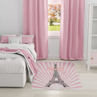 Nourison Imagination IMA17 Pink Area Rug Swatch Image