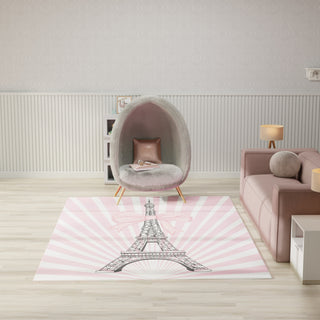 Nourison Imagination IMA17 Pink Area Rug Swatch Image
