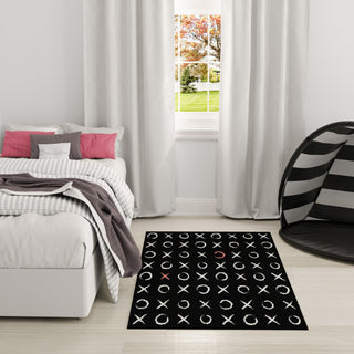 Nourison Imagination IMA18 Black Area Rug Swatch Image