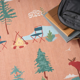 Nourison Imagination IMA21 Multicolor Area Rug Texture Image