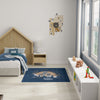 Nourison Imagination IMA23 Blue Area Rug Swatch Image
