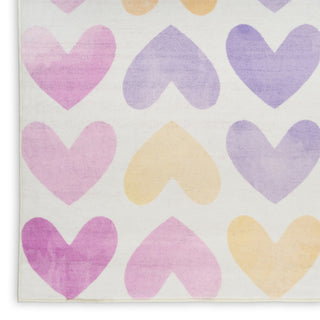Nourison Imagination IMA25 Multicolor Area Rug Corner Image